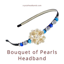 Load image into Gallery viewer, Bouquet of Pearls Headband