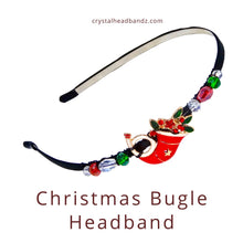 Load image into Gallery viewer, Christmas Bugle Headband