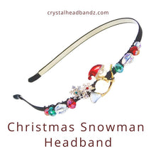 Load image into Gallery viewer, Christmas Snowman Headband