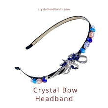 Load image into Gallery viewer, Crystal Bow Headband