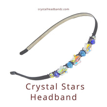 Load image into Gallery viewer, Crystal Stars Headband