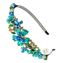 Load image into Gallery viewer, Jeweled Camellia Headband