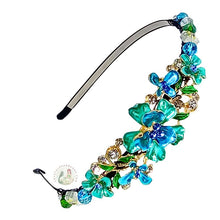 Load image into Gallery viewer, Jeweled Camellia Headband