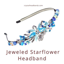 Load image into Gallery viewer, Jeweled Starflower Headband