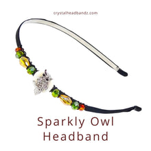 Load image into Gallery viewer, Sparkly Owl Headband