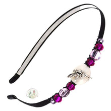 Load image into Gallery viewer, fairy, pixie, fae embellished flexible headband, accented with crystal beads, Cute Fairy Headband