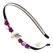 Load image into Gallery viewer, fairy, pixie, fae embellished flexible headband, accented with Czech crystal beads, Cute Fairy Headband