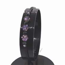 Load image into Gallery viewer, Purple Snow Crystal Headband