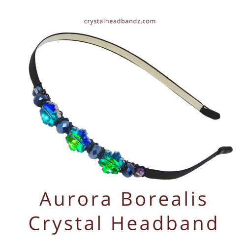 Aurora Borealis Crystal Headband