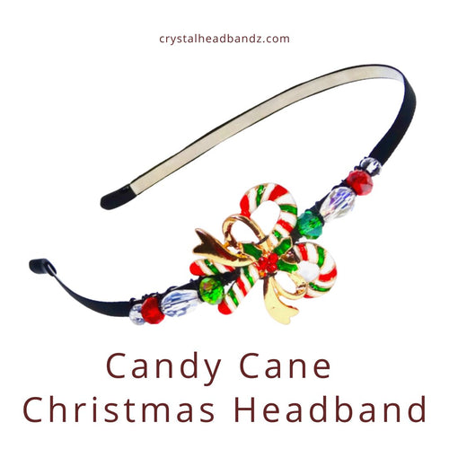 Candy Cane Christmas Headband