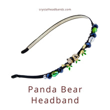 Load image into Gallery viewer, Panda Bear Headband
