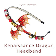 Load image into Gallery viewer, Renaissance Dragon Headband
