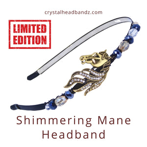 Shimmering Mane Headband