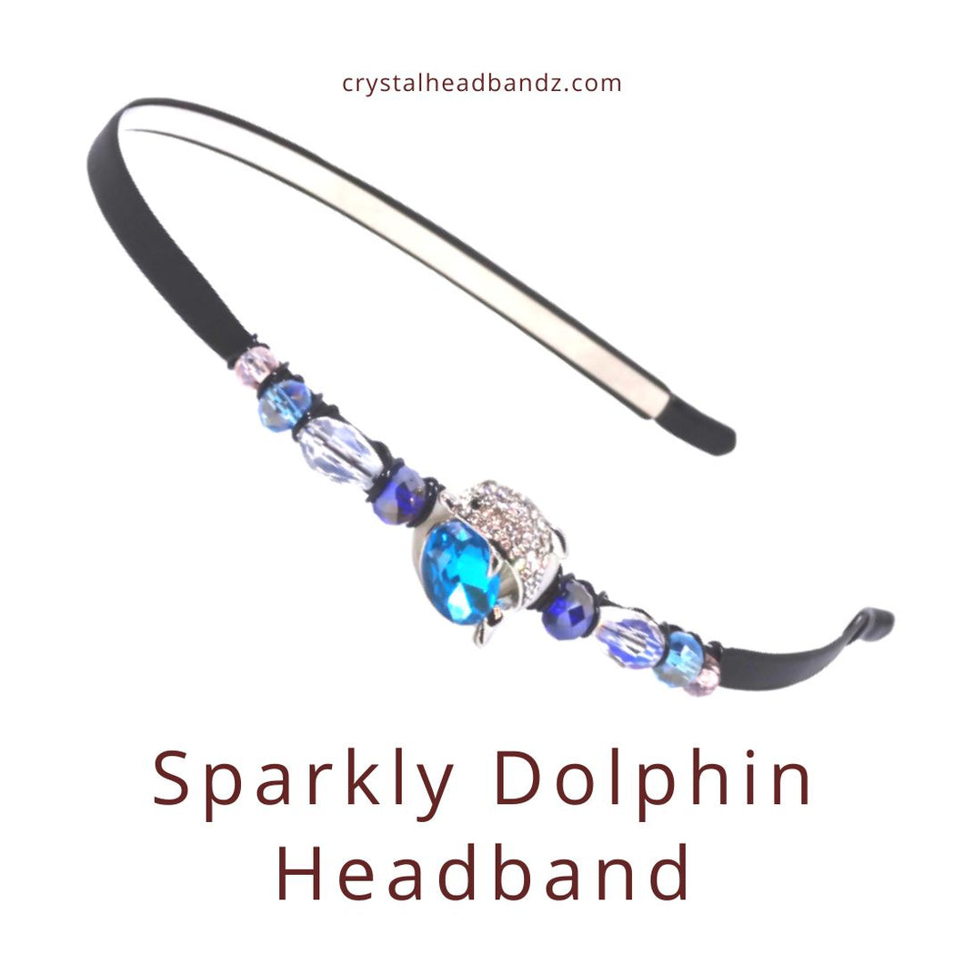 Sparkly Dolphin Headband