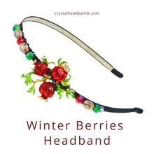 Load image into Gallery viewer, Winter Berries Headband
